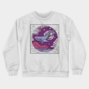 Floating in the sky Crewneck Sweatshirt